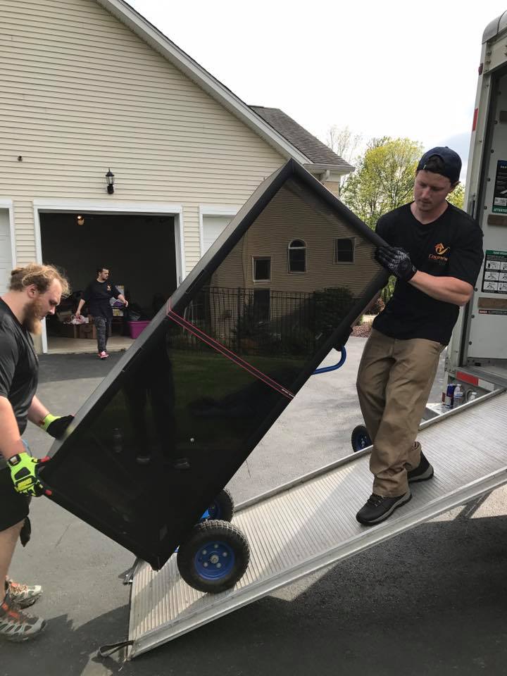 Careful packing of household goods for a NJ move